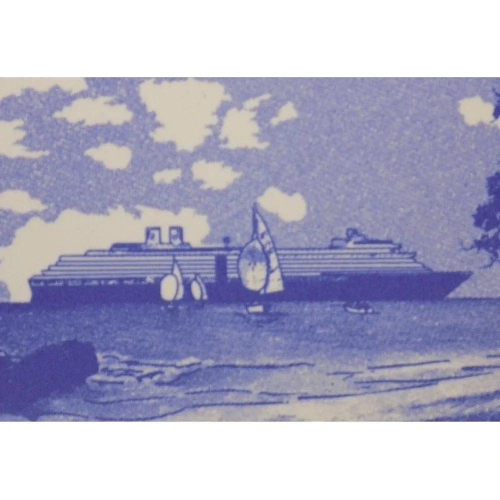Holland America Line Tile Vintage Zuiderdam Oosterdam Westerdam Noordam